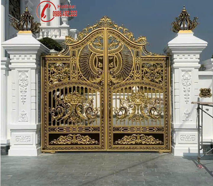 Cổng nhôm đúc C057