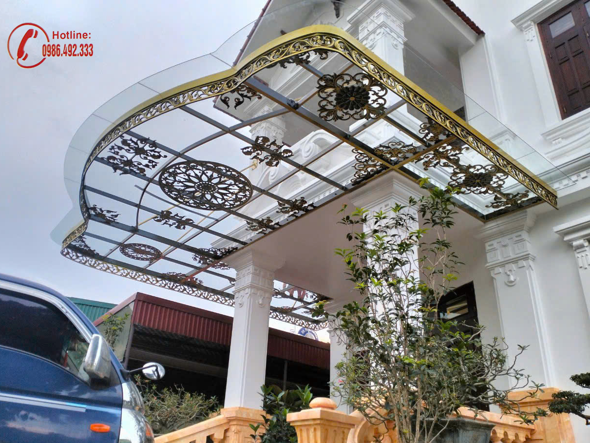 Giàn nắng nhôm đúc GN020