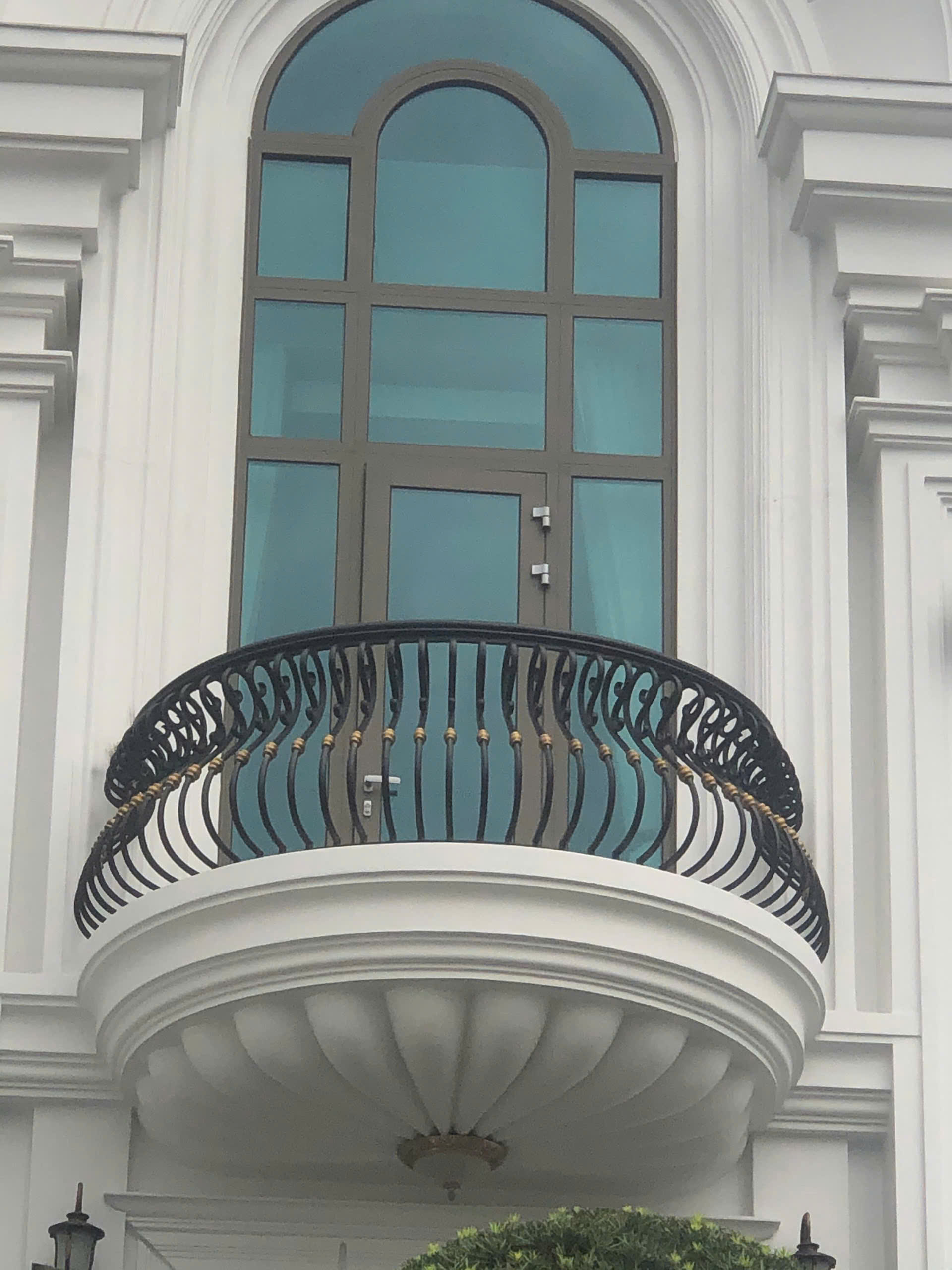 Lan can nhôm đúc L029