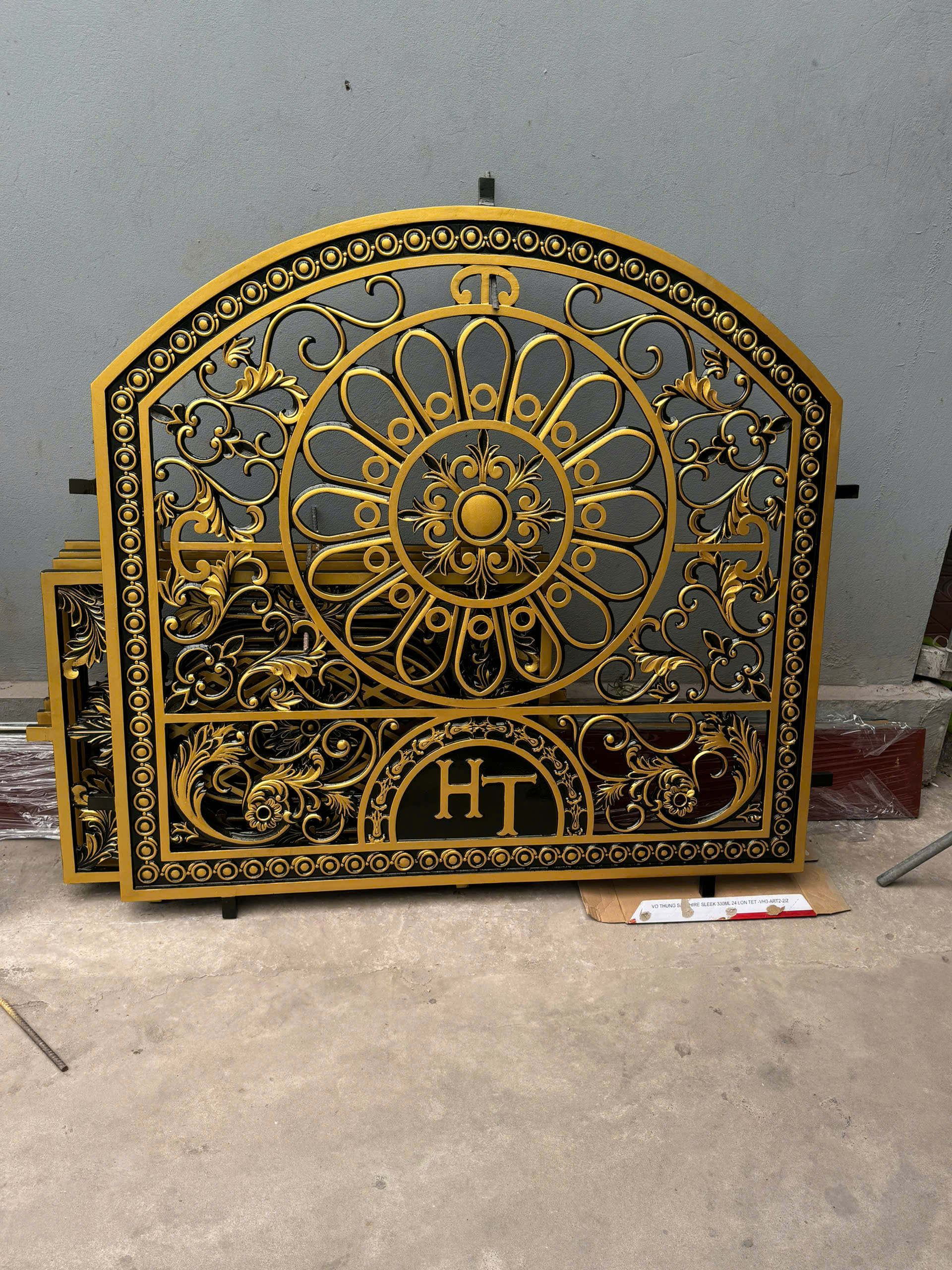 Hàng rào nhôm đúc H02