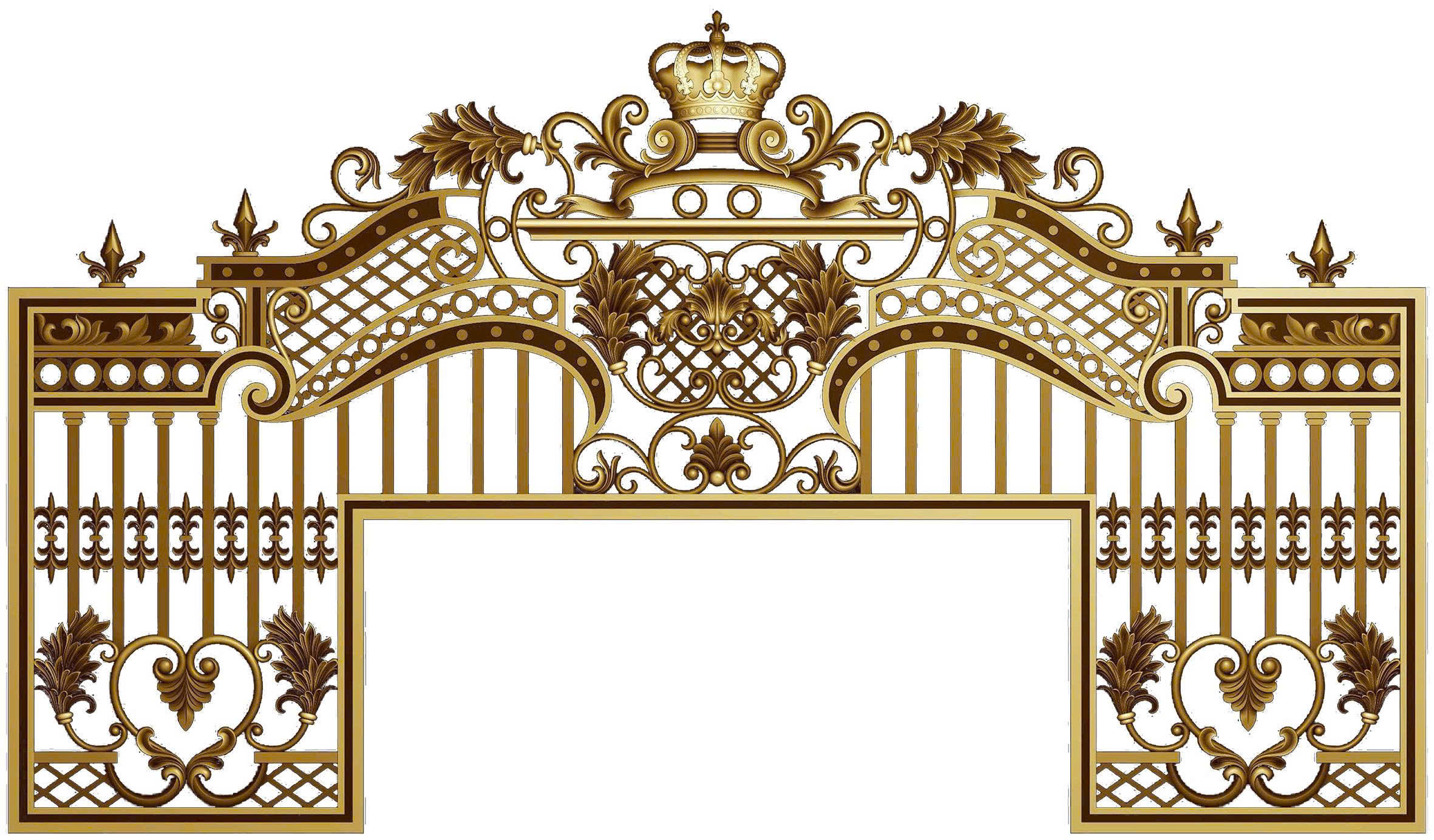 Hàng rào nhôm đúc H022