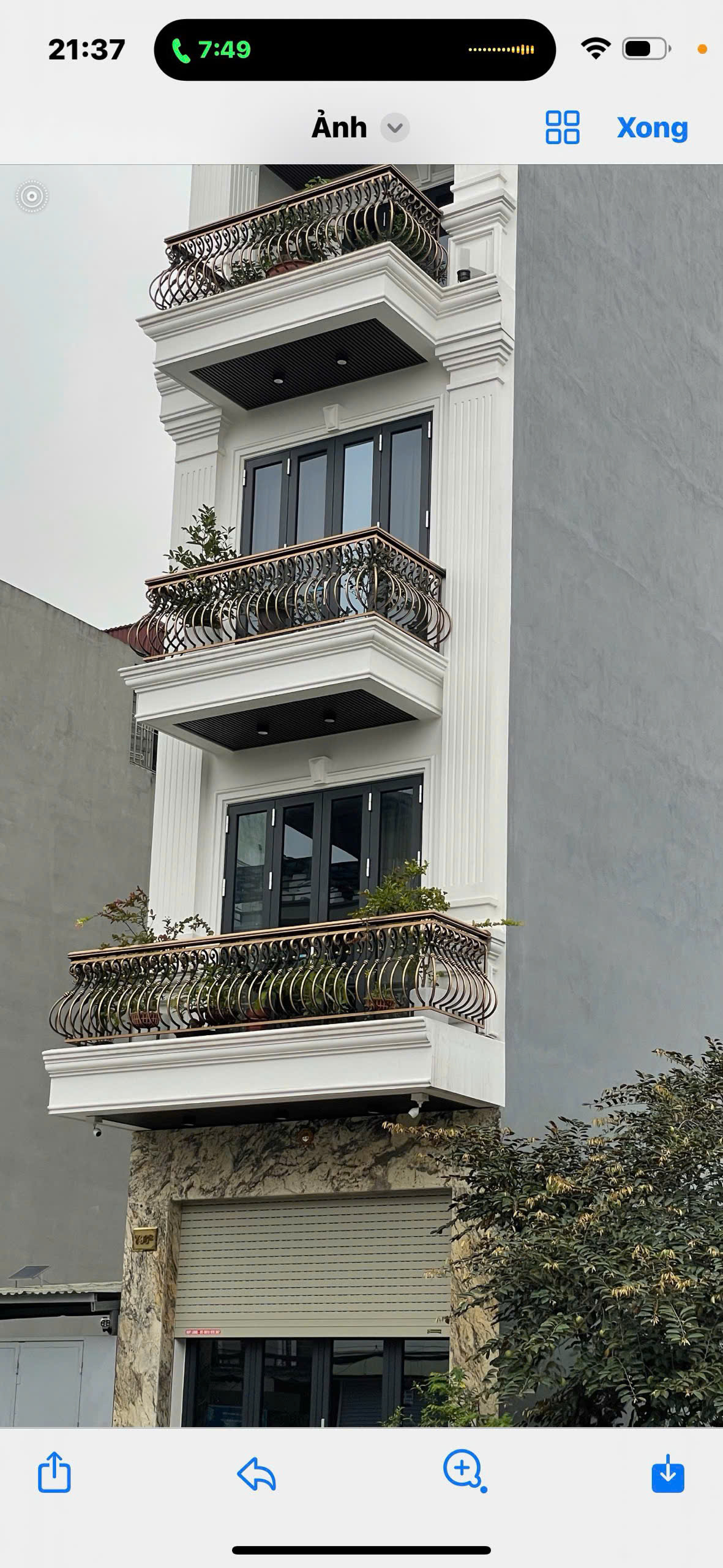 Lan can nhôm đúc L003