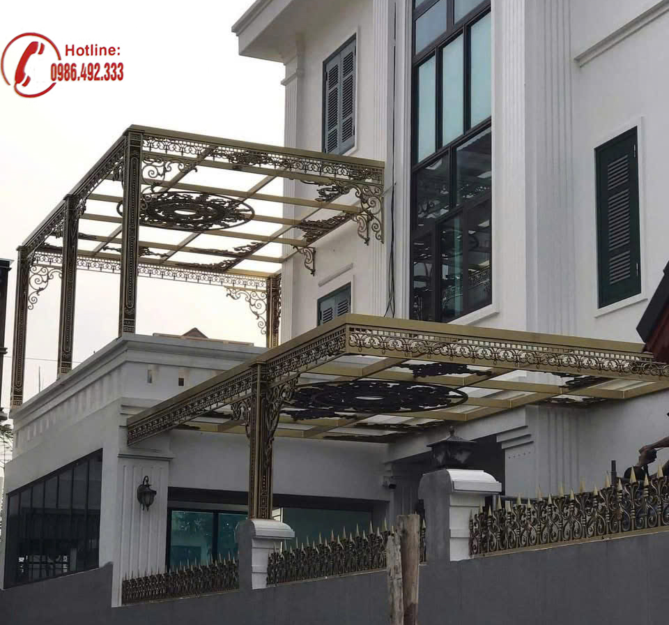 Giàn nắng nhôm đúc GN019