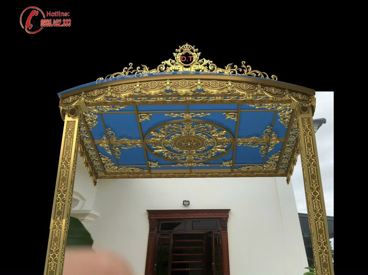 Giàn nắng nhôm đúc GN016